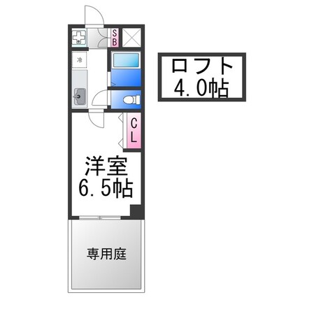 オクト白鷺の物件間取画像